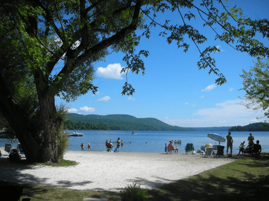 Plage du camp Massawippi