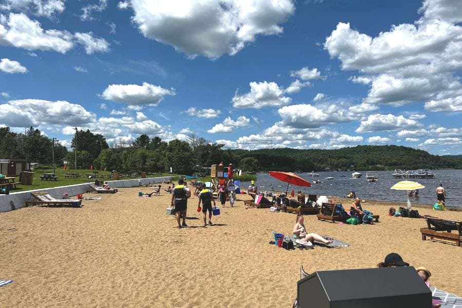 Plage municipale de Saint-Gabriel
