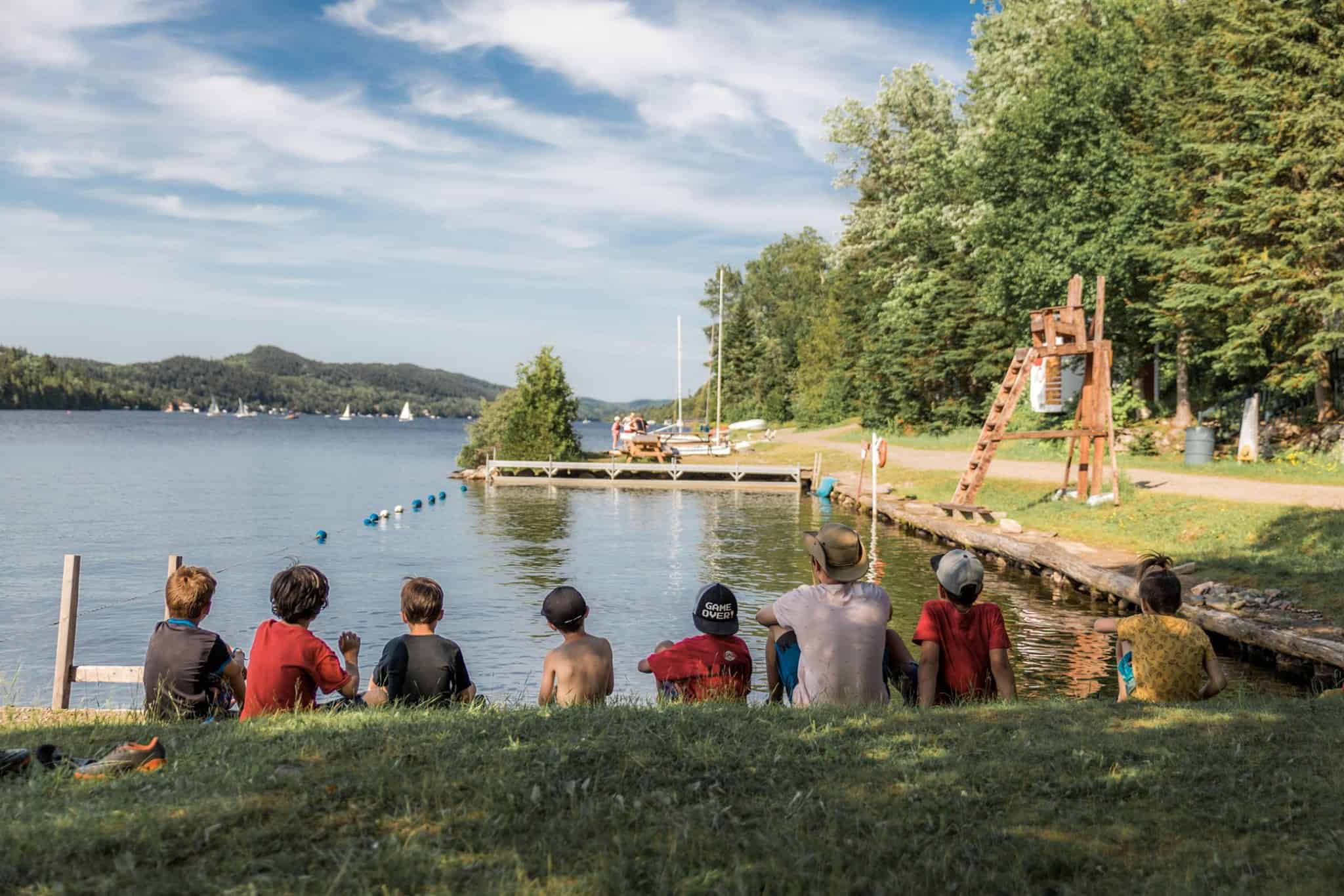 Camp Trois-Saumons (Plage la Nageoire)