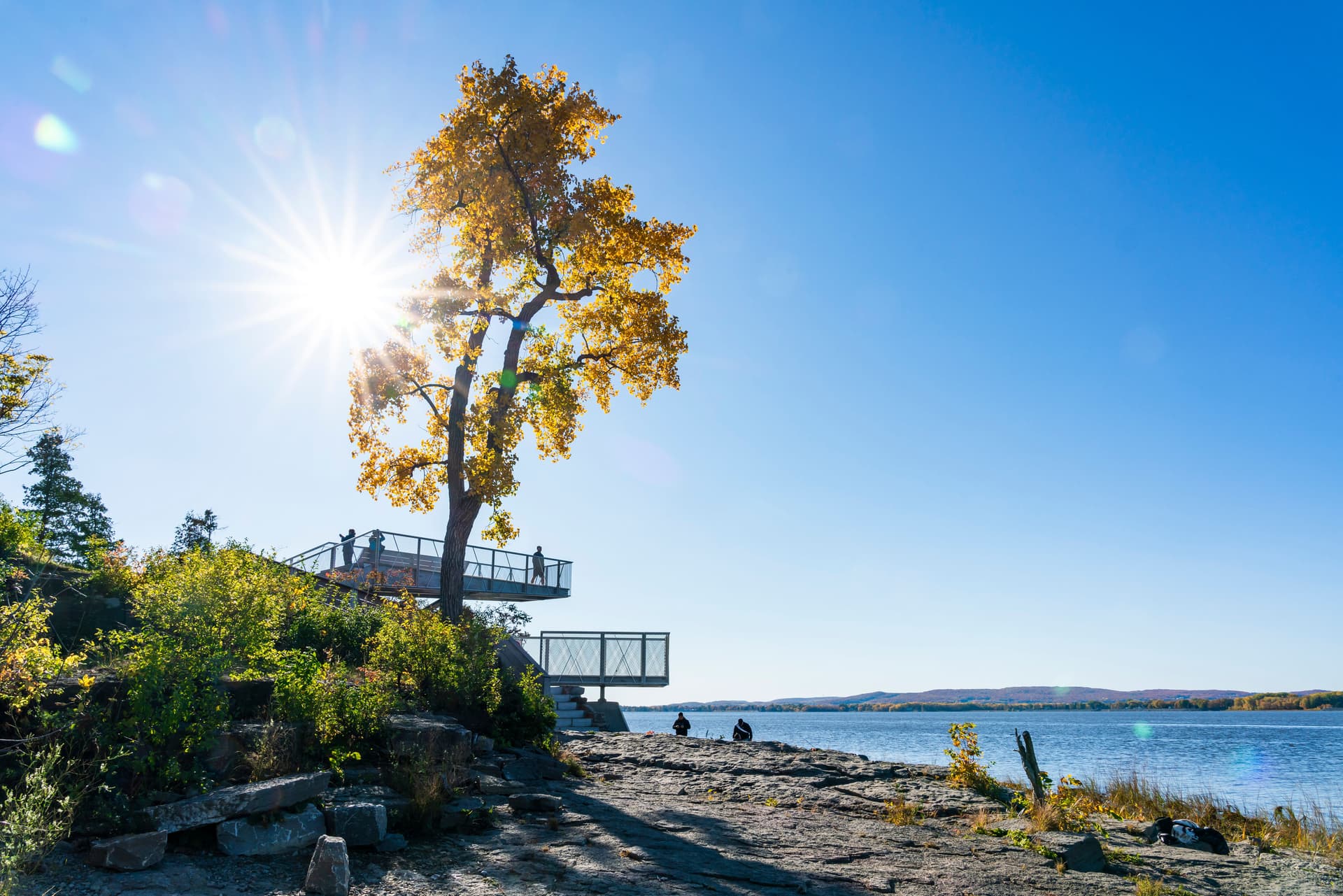 Plage du parc-nature du Bois-de-l'Île-Bizard