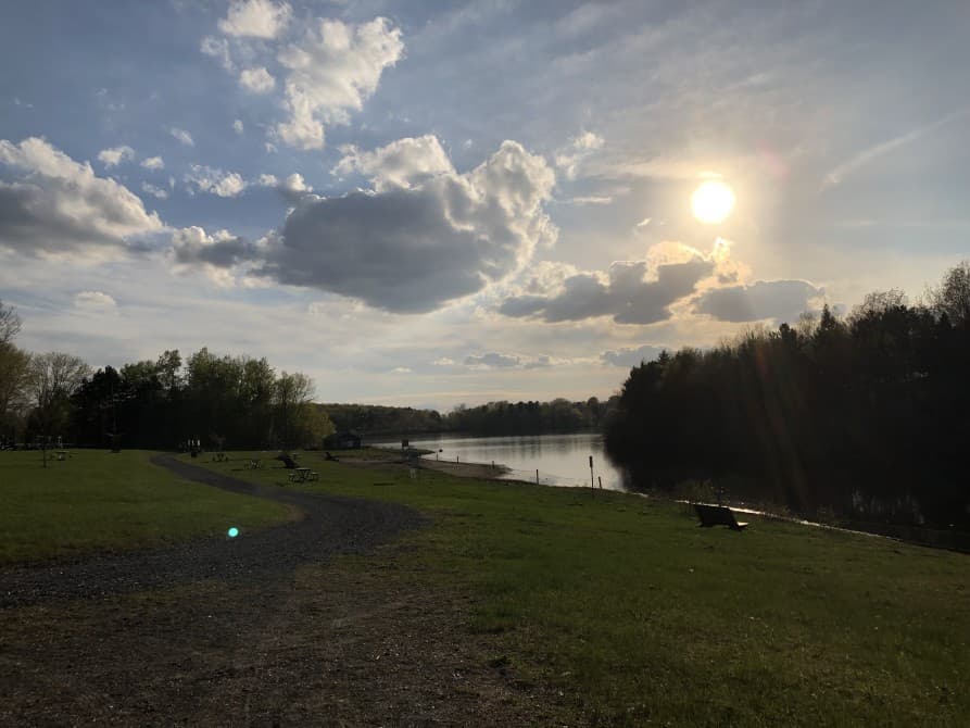 Plage du Centre de la nature de Cowansville