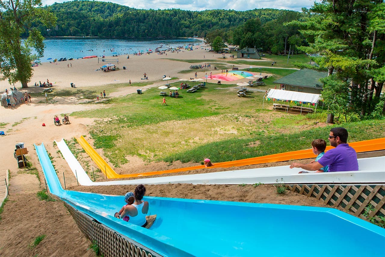 Plage municipale de Lac-Simon