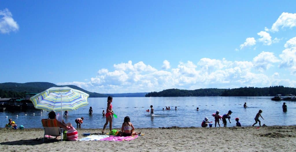 Plage Pleasant View de North Hatley