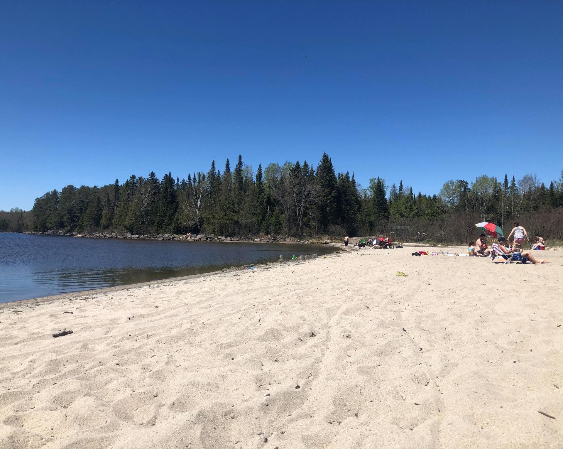 Plage du lac aux Araignées