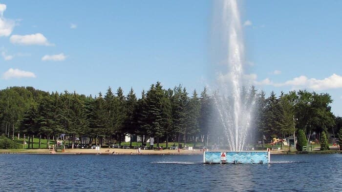 Plage municipale de Sainte-Thècle