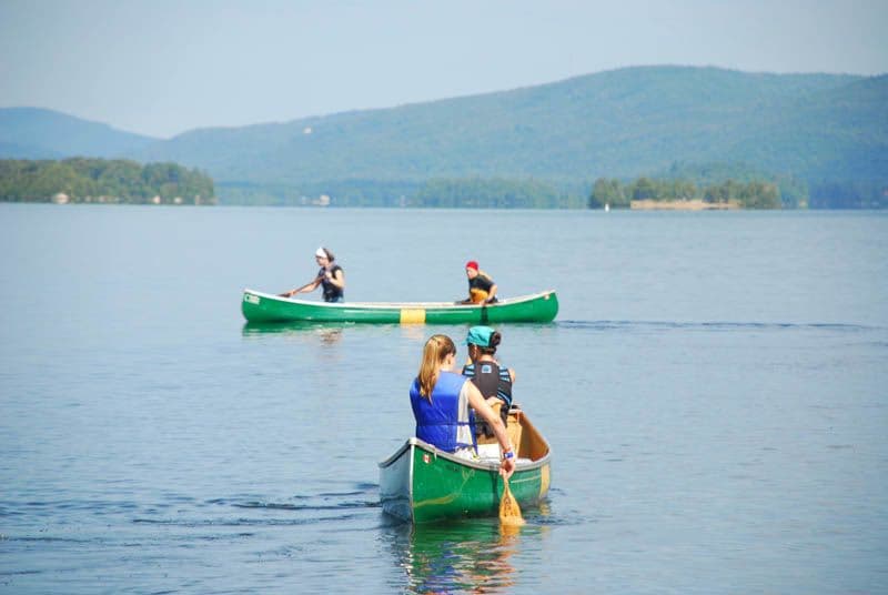 Plage du camp Ouareau